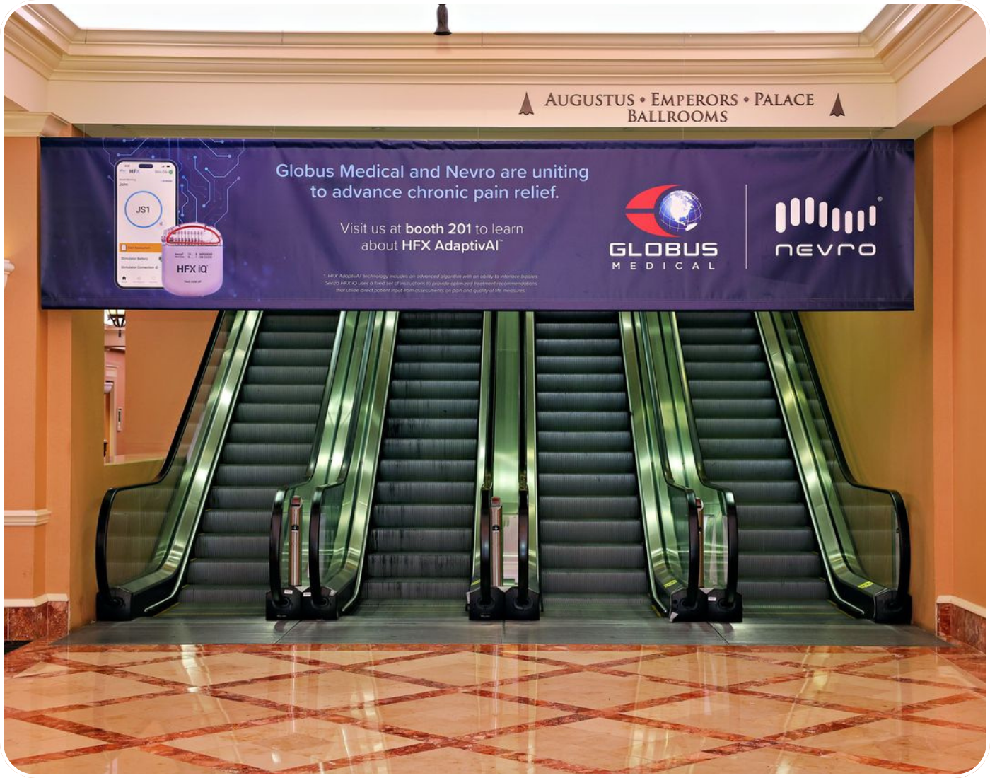 Escalator Base Banner Escalator Base Banner
